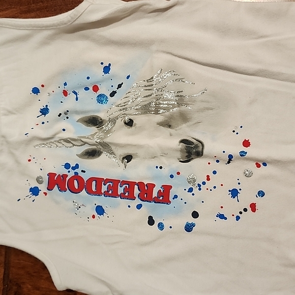 Girls Patriotic/4th of July Unicorn Outfit - Picture 5 of 10